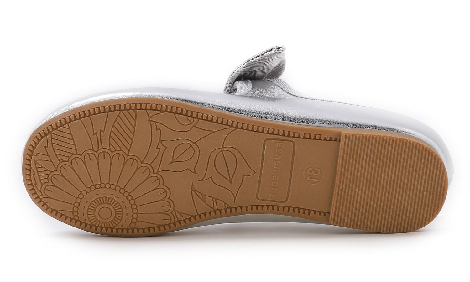Feversole Kids Filles Mary Jane Strap Chaussures Plates Ballerines Princesse Chaussures Plates Chaussures d'école Plates À Bride