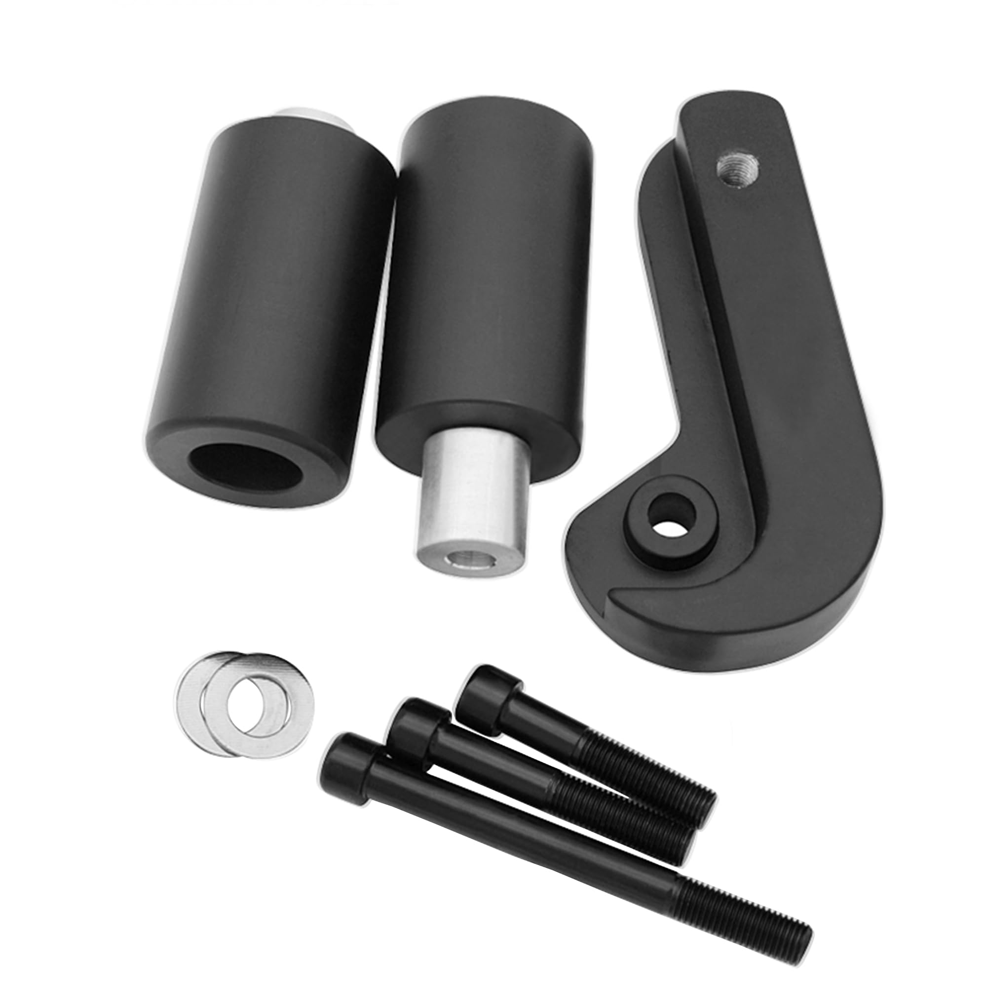 Motorrad Rahmen Sliders Crash Falling Protection Sturzschutz Für Suzuki Für GSX-R 600 750 Für GSXR Für GSXR600 Für GSXR750 K6 K8 2006-2010 Crash Pads Motorrad (Schwarz)