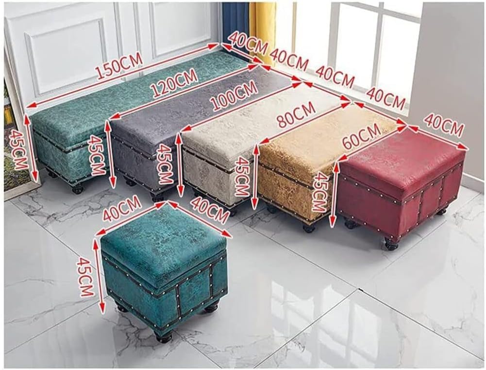 Sgabello per divano multifunzione|Sgabello portaoggetti Panca per cambio porta scarpe|Scatola portaoggetti per negozio di abbigliamento|Sgabello per riposo per negozio di scarpe|Camera da le