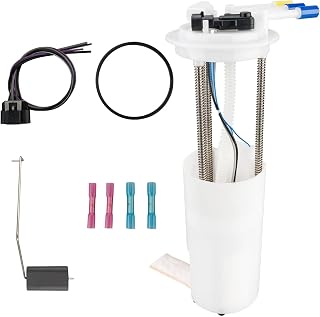PHILTOP FG0288 Electric Fuel Pump Assembly Replacement for 2000–2005 Chevy Astro, GMC Safari 4.3L – Fuel Pump Module with Sending Unit