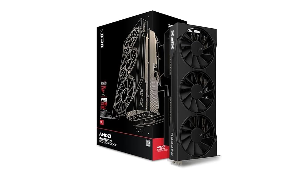 Amazon | XFX Swift AMD Radeon RX 9070 XT トリプルファン
