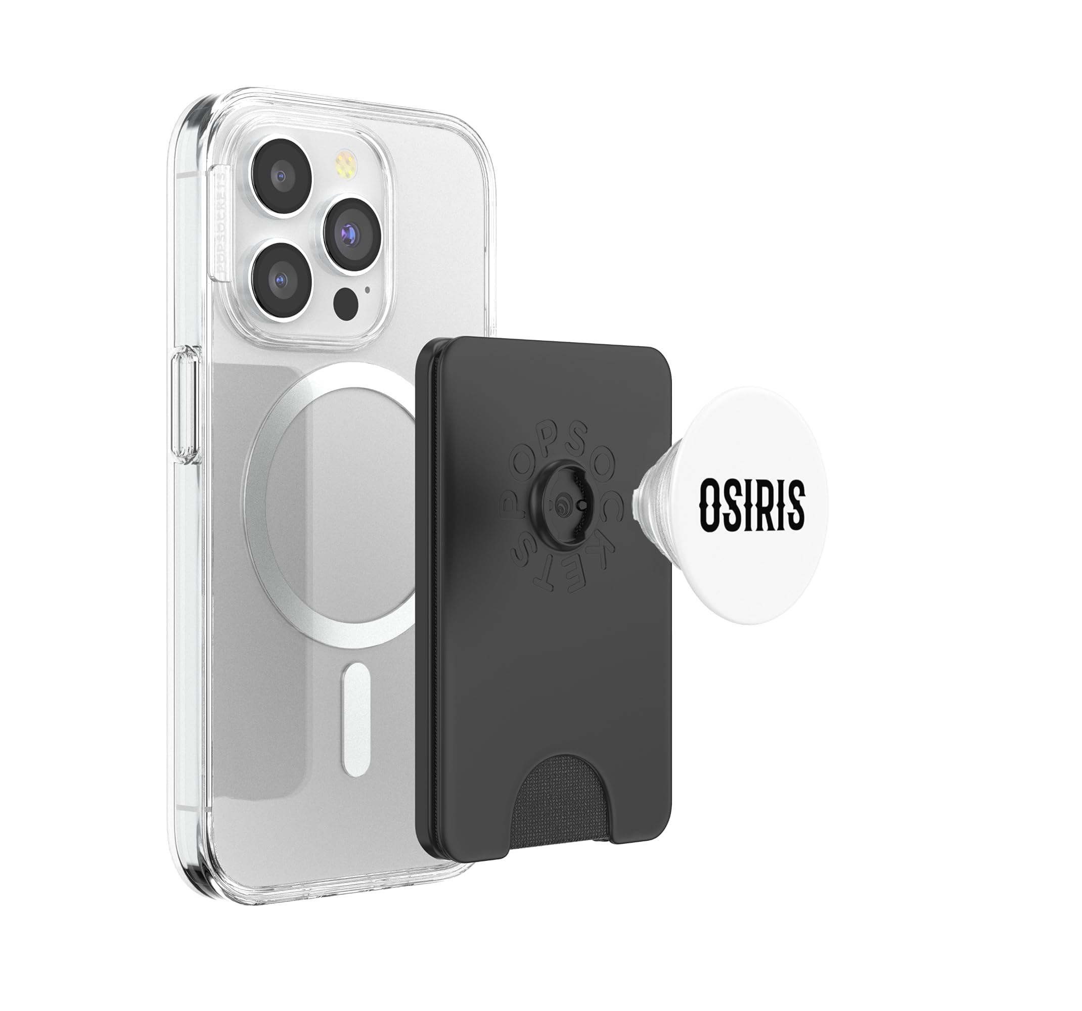 Disfraz de Osiris/Dios Egipcio clásico/Osiris PopSockets PopWallet para MagSafe