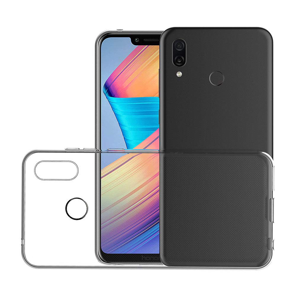 AICEK Cover Honor 10 Lite, Cover Honor 10 Lite Silicone Case Molle di TPU Trasparente Sottile Custodia per Huawei Honor 10 Lite (6.2 Pollici