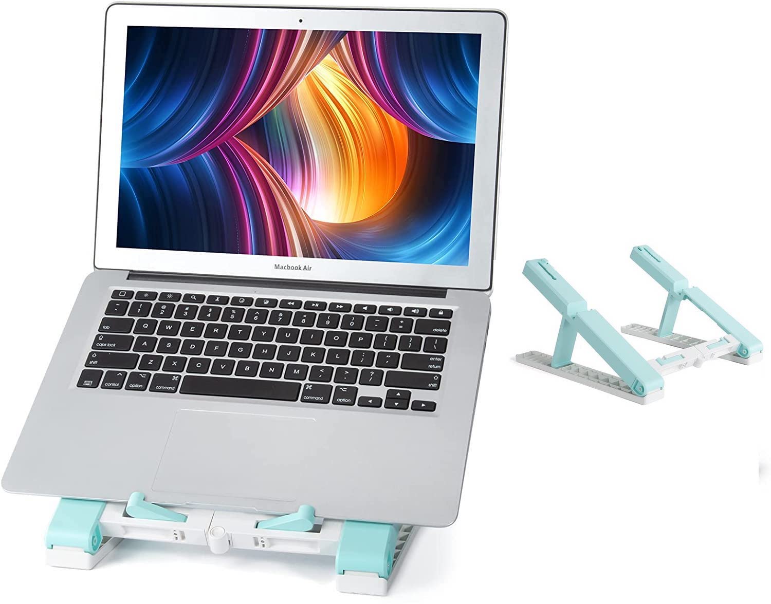 STRIFF Laptop Stand for Desk, Ergonomic Computer Stand Laptop Riser
