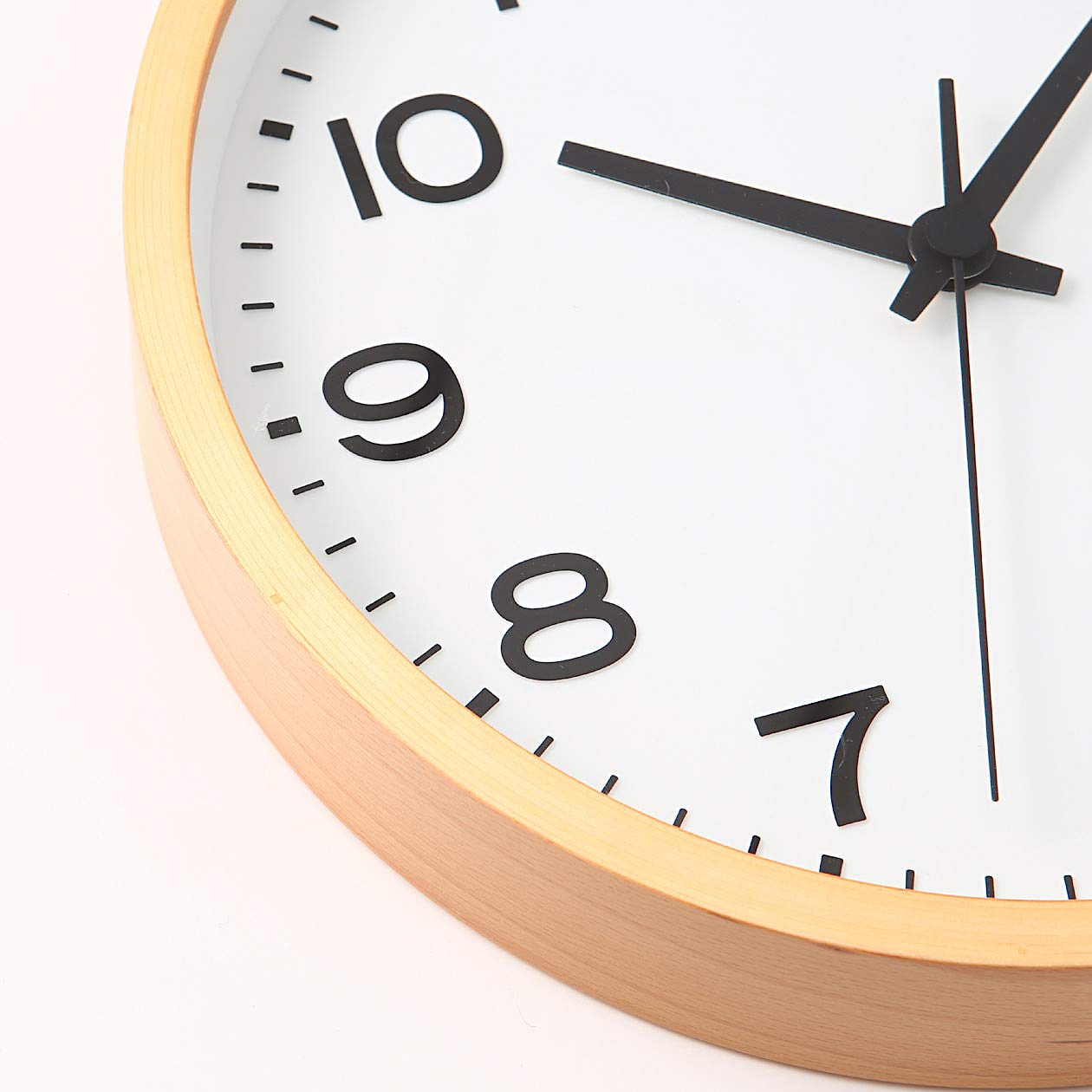 Amazon.co.jp: 無印良品 アナログ時計・大 掛時計・ブナ材ナチュラル