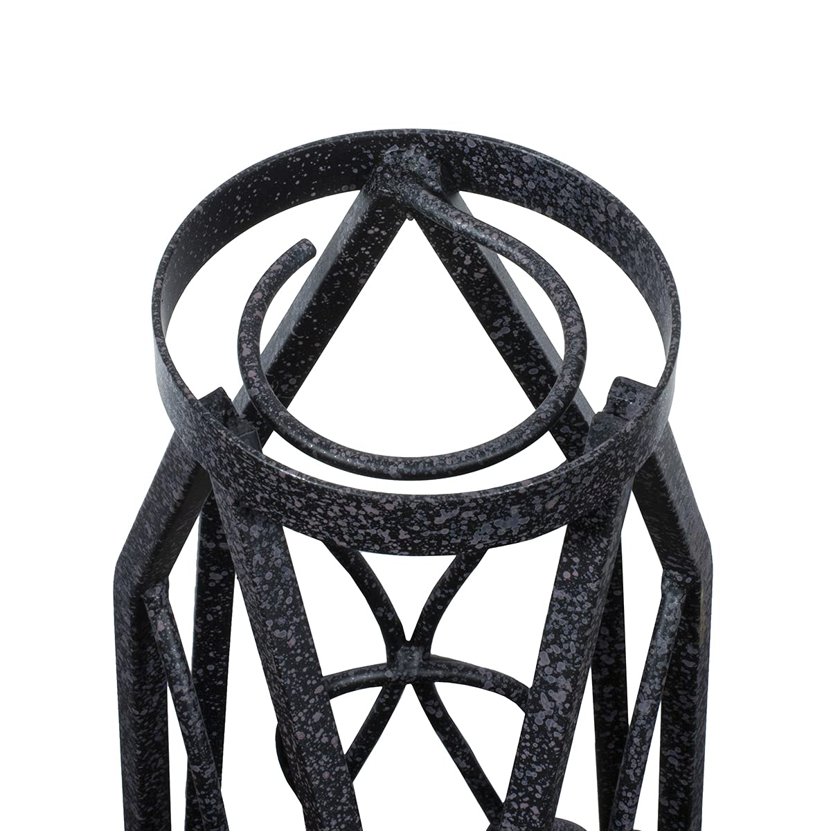 Echo Valley 9111 Icarus Globe Stand Outdoor Décor for Lawns and Gardens, Black, 9 x 34 inches