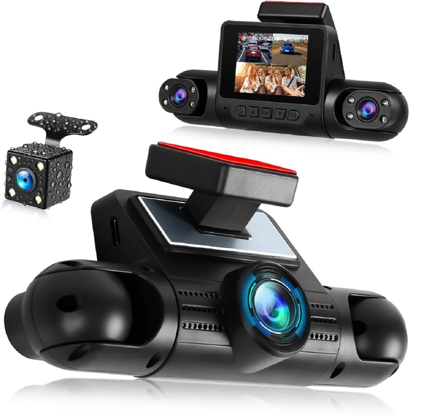 Full HD 1080P Dash Camera for Car, Single Front Dashboard Camera with WDR Night Vision, G-Sensor, Loop Recording, Wide Angle Lens, 24H Parking Monitor-picture-14