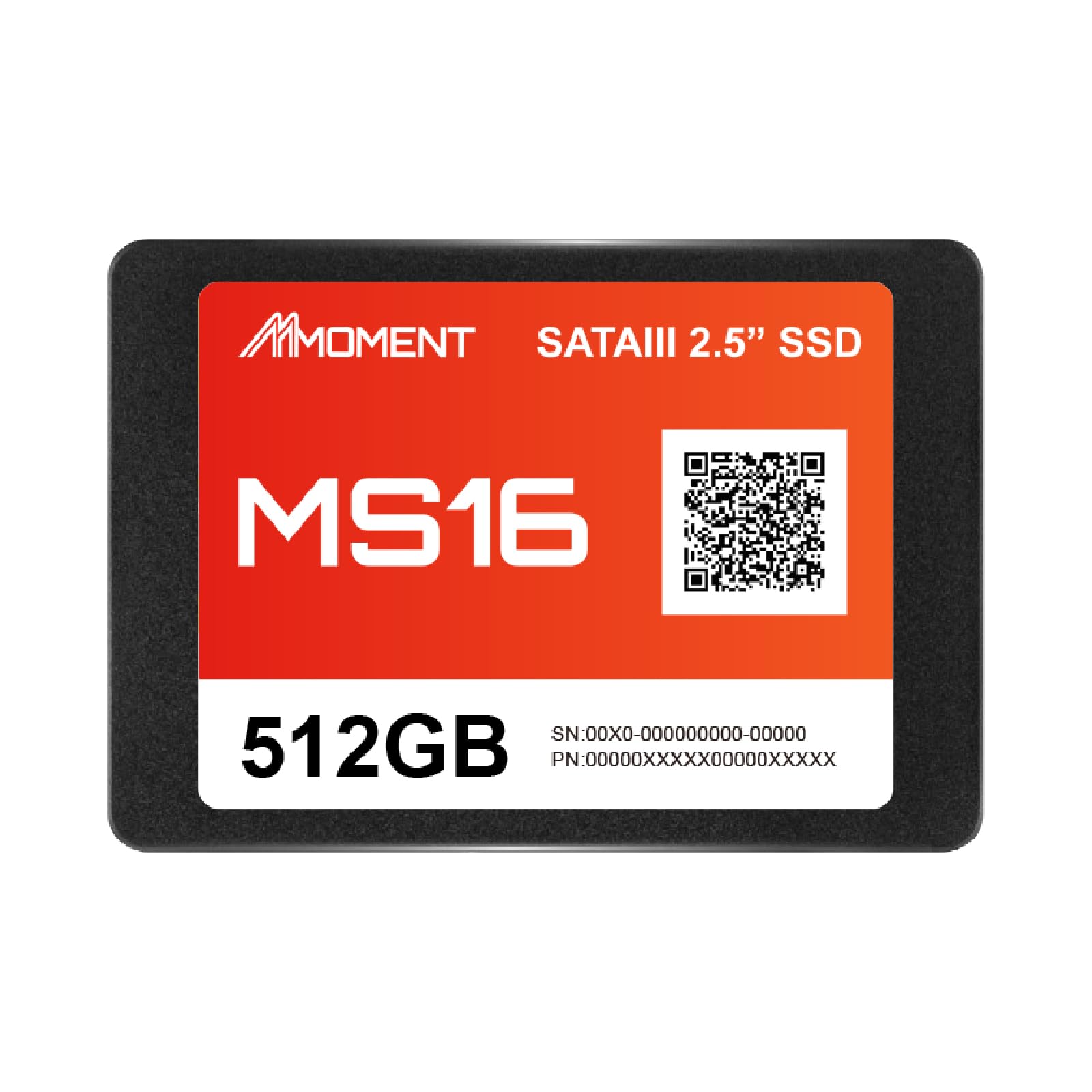 Amazon | MMOMENT MS16 512GB 2.5インチ SSD SATA3 6Gb/s (最大読込