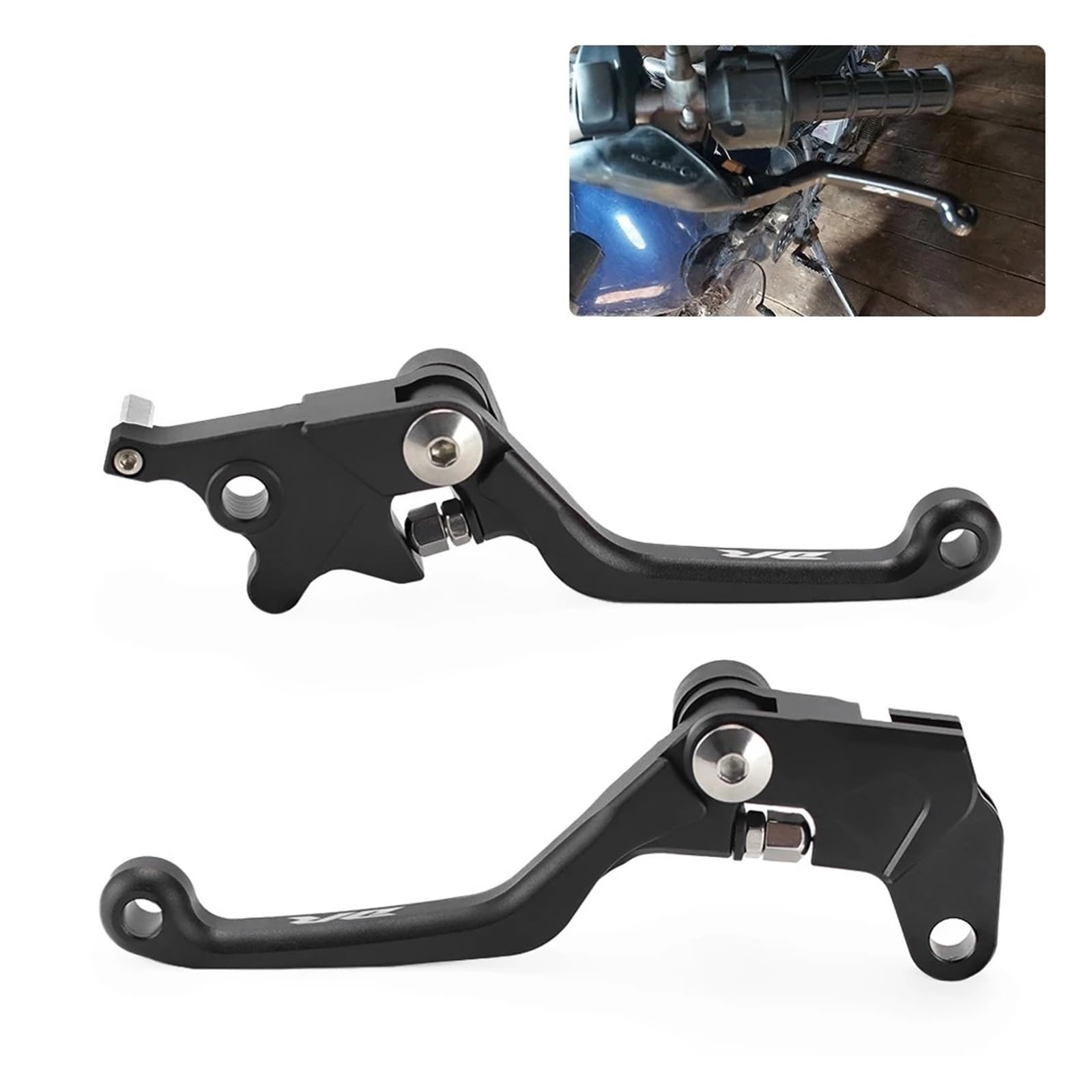 Freno Motocicleta Manija Palancas De Embrague Freno Pivote para Motocicleta DR 125 200 250 350 DR125 DR200 DR250 DR350 Años 1990 A 2014