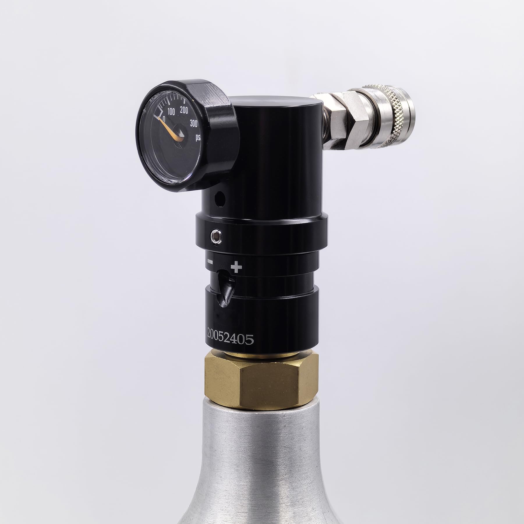 HPA Low Pressure MR Reg GEN2 Micro régulateur de CO2 réglable avec sortie Foster US 2202 20 psi à 200 psi pour pistolet Airsoft PCP Paintball