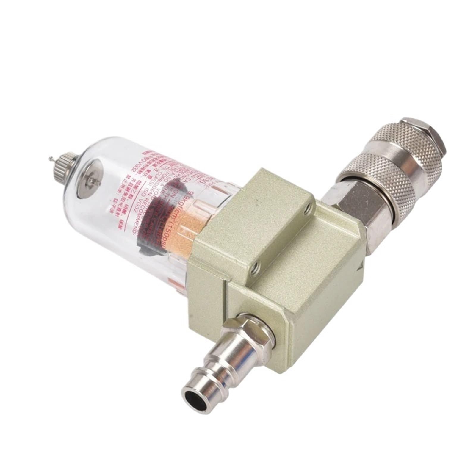 Régulateur-filtre pour compresseur d'air, AF2000-02 1/4 Source processeur huile eau séparateur capture peut réservoir filtre plusieurs tailles(AF2000 w brass,Filter)