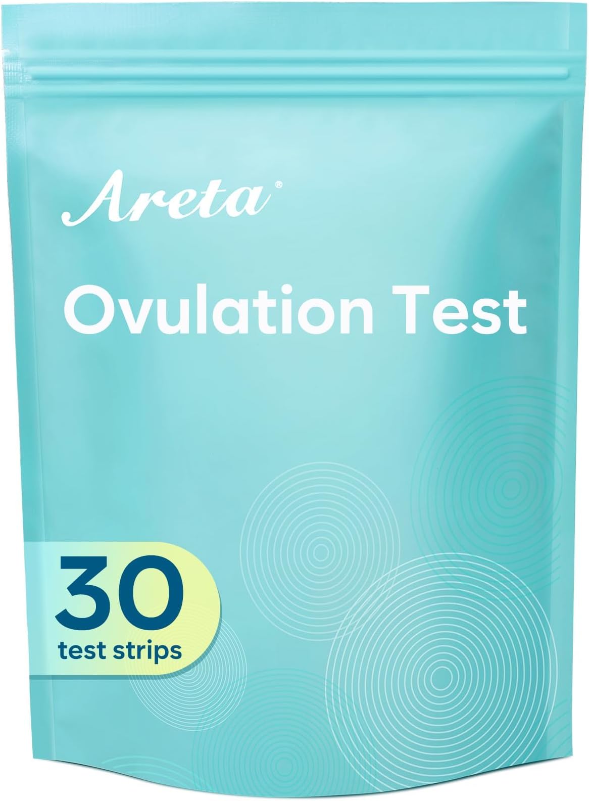 Areta Ovulation Test Strips Kit: 30 Tests | Accurate & Reliable for Women | Fast & Convenient Fertility Tracking | High Accuracy Ovulation Test Kit