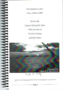 Spiral-bound LIFE ABOARD A LAKER FROM 1964 TO 1999 Book