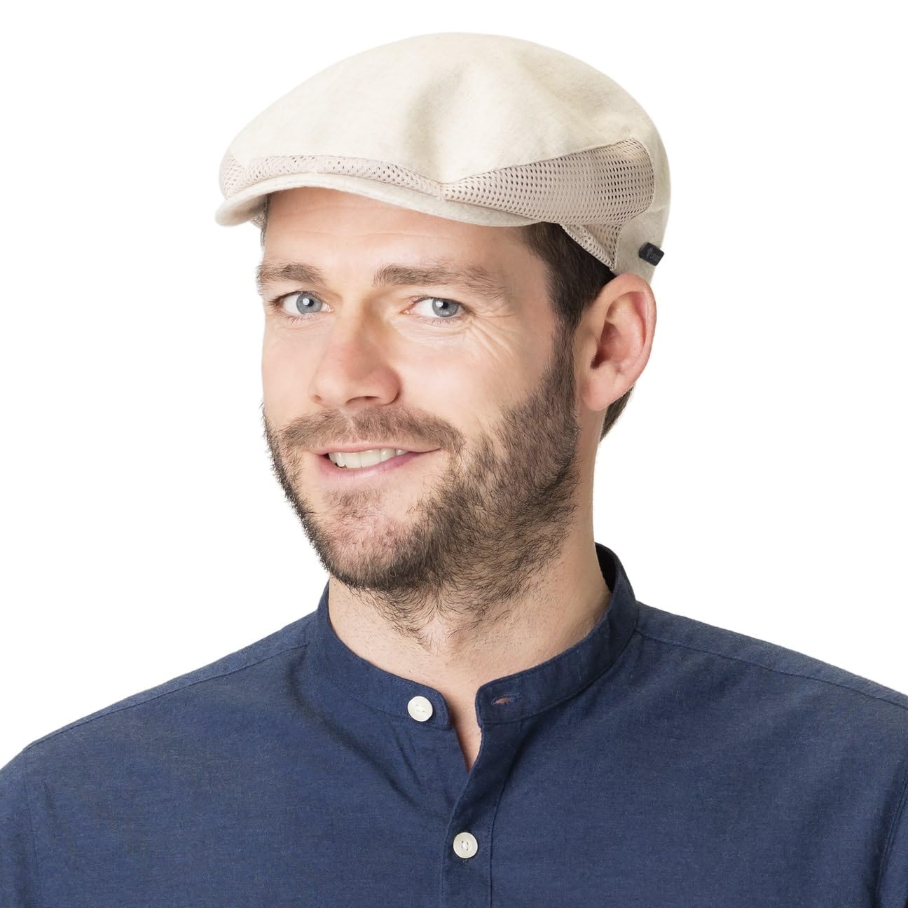 Lipodo Kaszkiet Mężczyźni Lipodo Leinen Flatcap