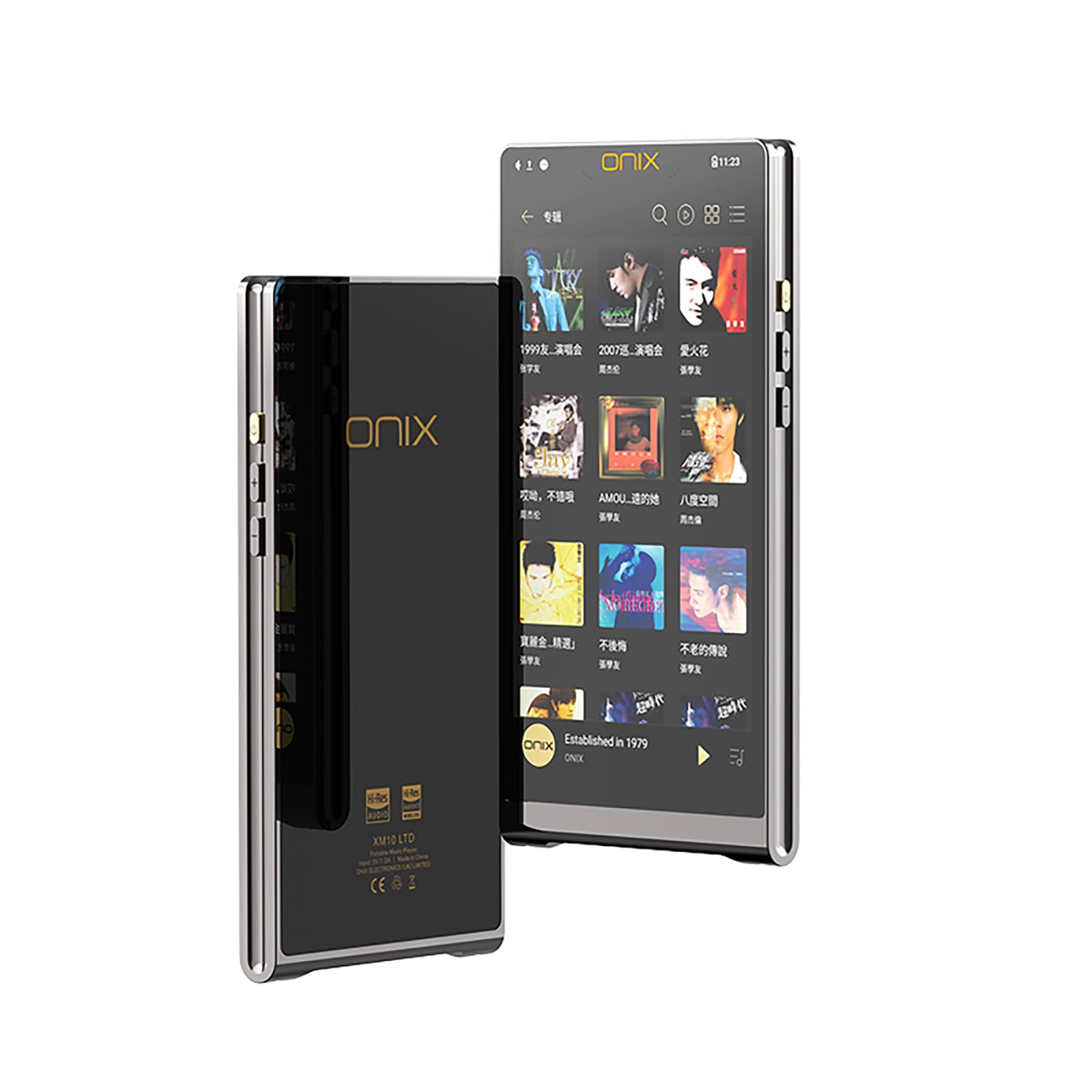 SHANLING Onix XM10 Ltd Portable Player+Leather Case,First High-End Android 13 DAP by Onix,Flagship,AK4191+AK4499EX DAC,Qualcomm 665 CPU, 6GB+128 GB,768 kHz/32 bit,DSD1024,877mW@32?,6-in Screen