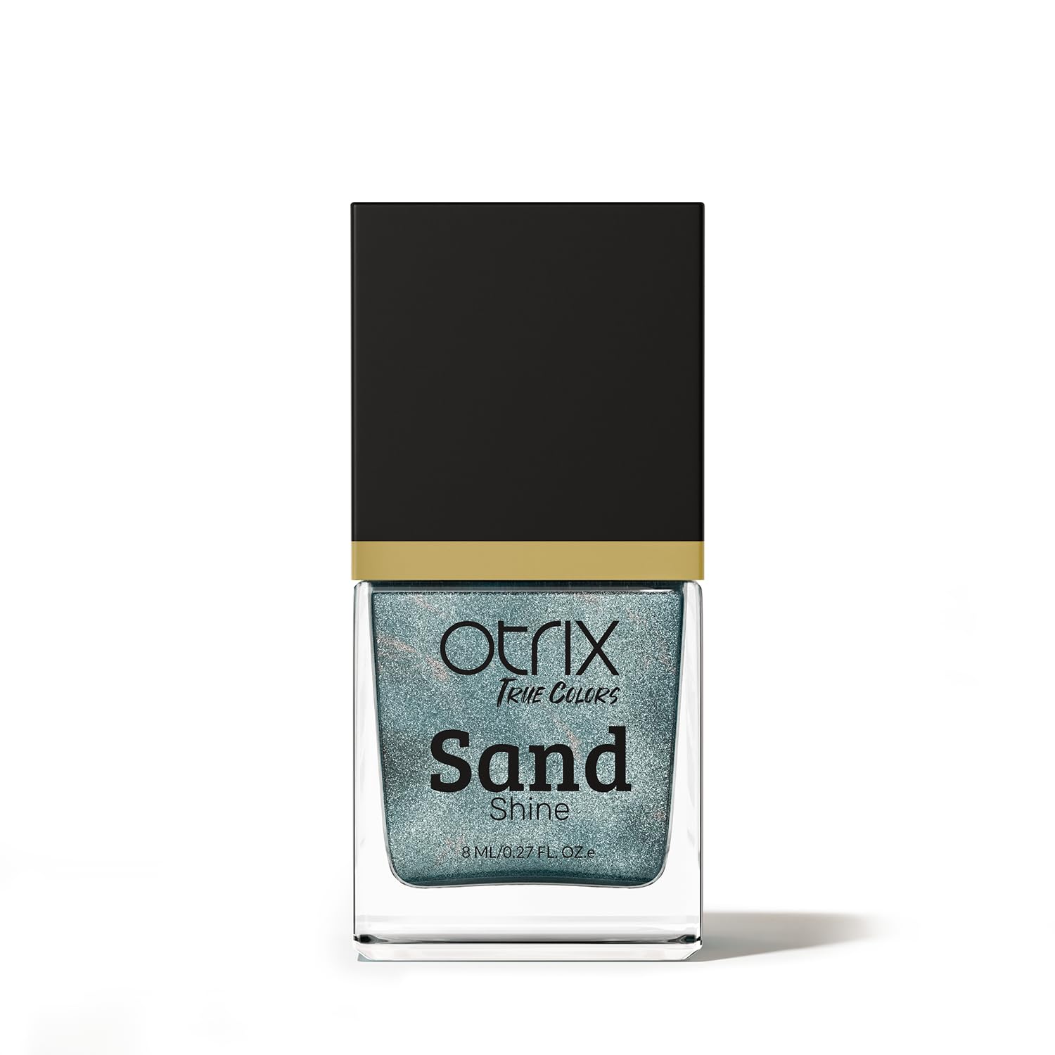 Otrix True Colors Sand Shine Nail Polish - Sandy Skies 8ML | Quick Drying | Long Lasting | 21 Free Formula-image-31