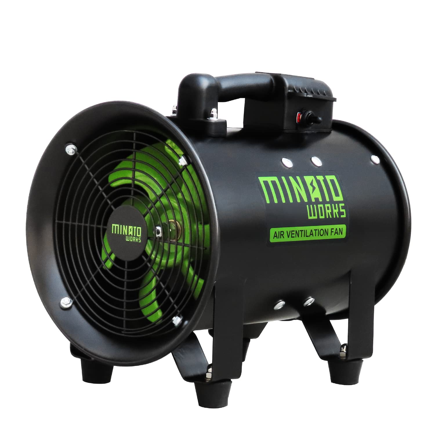 ミナトワークス大型送排風機（中古） Amazon.co.jp: ミナトワークス 排送風機 ダクトファン MDF-201A