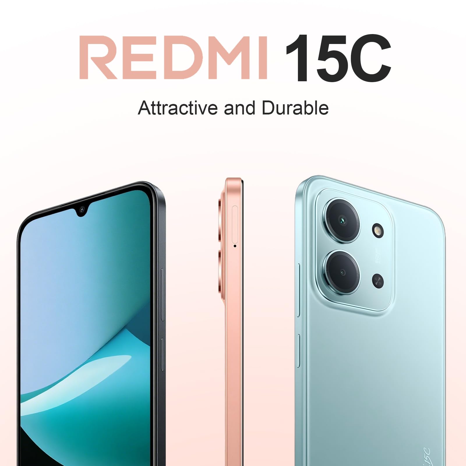 XIAOMI Redmi 15C Smartphone - 4GB/128GB, 6.9