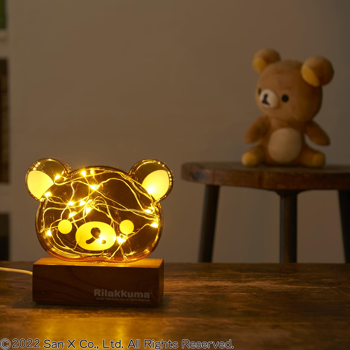 Amazon.co.jp: 茶谷産業(Chatani) LEDライト 『リラックマ』 W13×D5