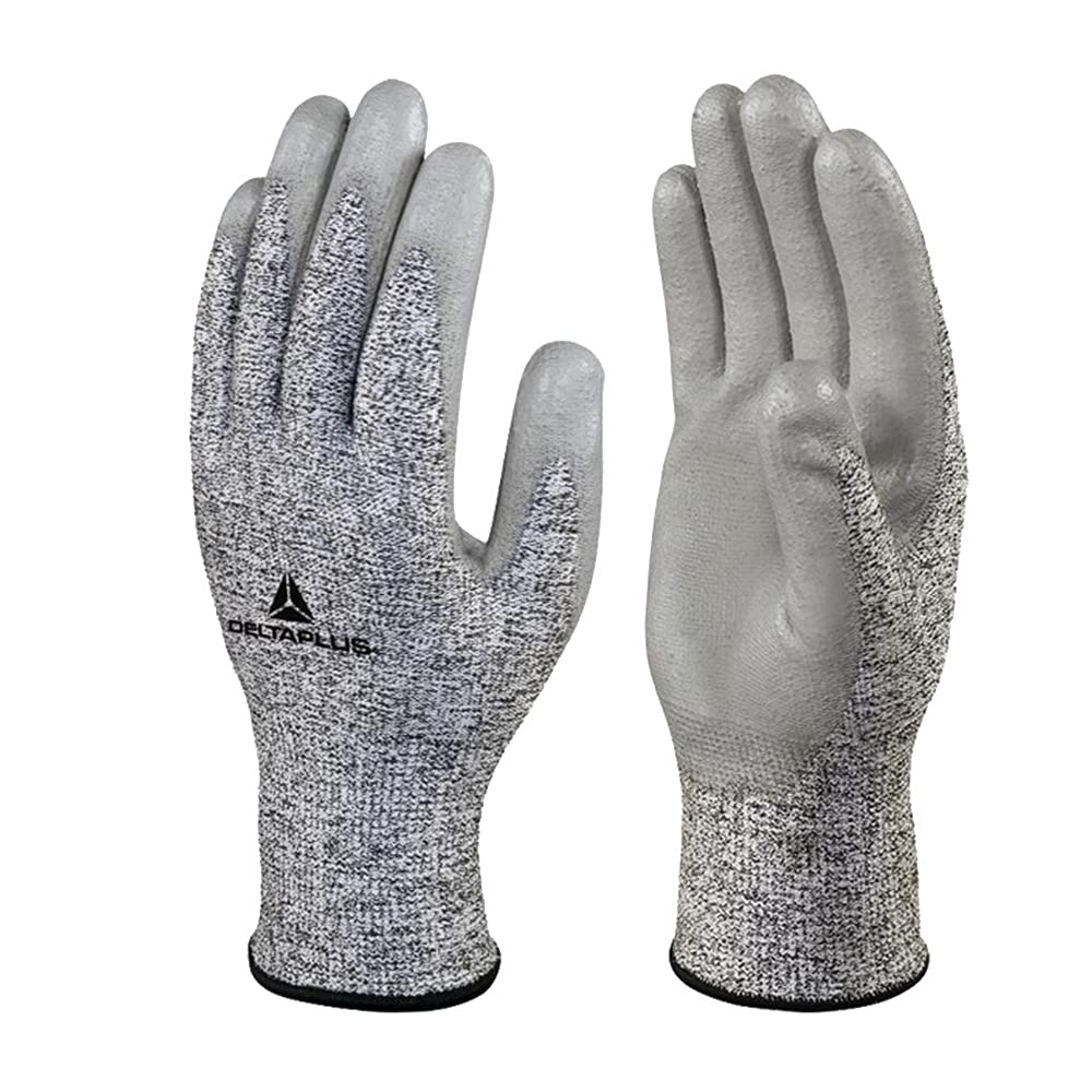 Guantes De Jardinería Anti-Tie, 1 Par De Guantes Recubiertos De Goma Transpirables, Guantes De Trabajo For Hombres, Guantes Antideslizantes De Trabajo (Color : A, Size : L)