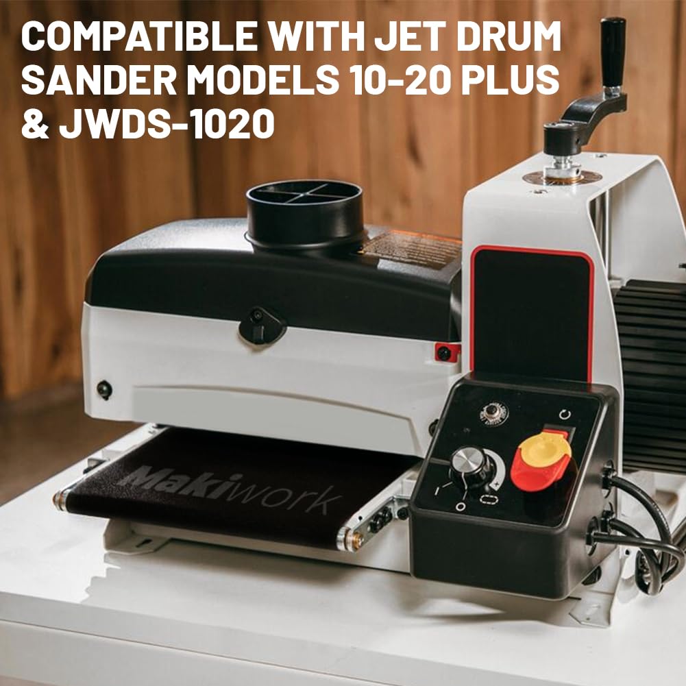 Amazon | ドラムサンダーフィードベルトコンベア JET 10-20ドラム 