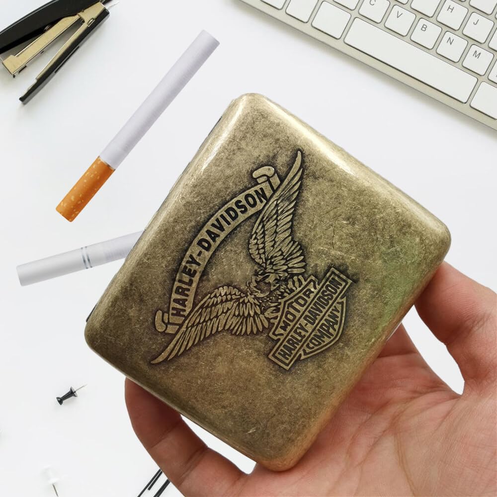 Amazon | Kytpyi ロールアップ用シガレットケース、男性用タバコ缶