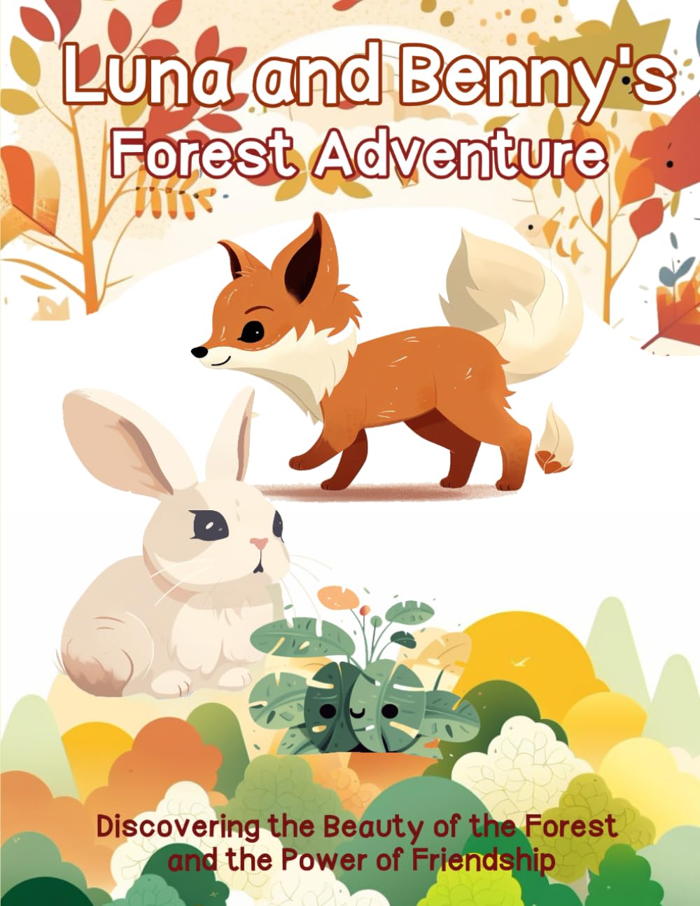 Luna and Benny's Forest Adventure: A Journey of Fox and Rabbit - Discovering the Beauty of the Forest and the Power of Friendship, Children Story Books 3-5 Year Old