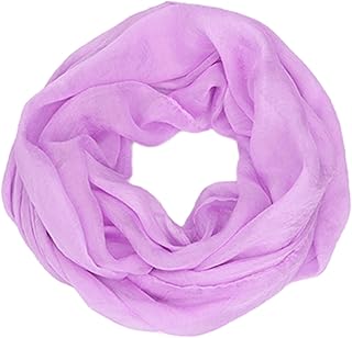 Fairygate Loop Scarf Women's Spring Loop Women's Scarf Loop Spring Scarf Tube Scarf Round Scarf Scarf Plain Unisex Neckerchief