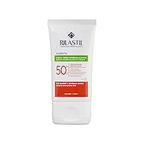 Rilastil Acnestil Crema Sebo-Normalizzante, Azione Lenitiva e Opacizzante, Antierima Solare, per Pelli Sensibili a Tendenza Acneica SPF 50+, Confezione da 40 ml