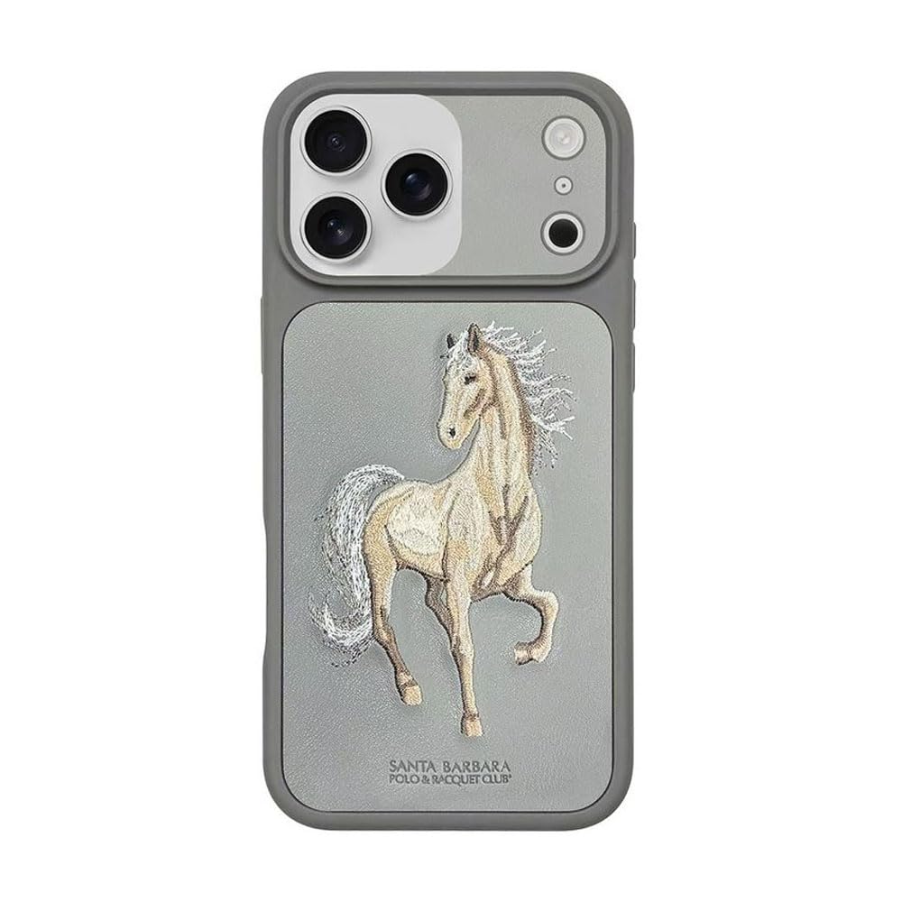 SANTA BARBARA iPhone 17 Pro Max ケース Santa Barbra Case - Dark Grey ✨For your iPhone 17 Pro/ Pro Max