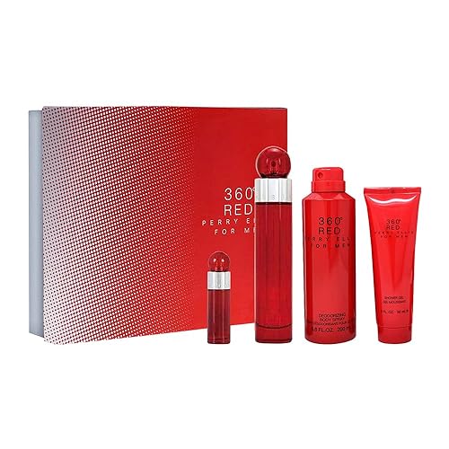 Perry Ellis Fragancias 360 Red Set de regalo de 4 piezas para hombre disponible en Yaxa Colombia