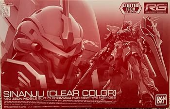 RG 1/144 シナンジュ クリアカラー プラモデル RG 1/144 シナンジュ[クリアカラー] − 商品情報｜THE GUNDAM