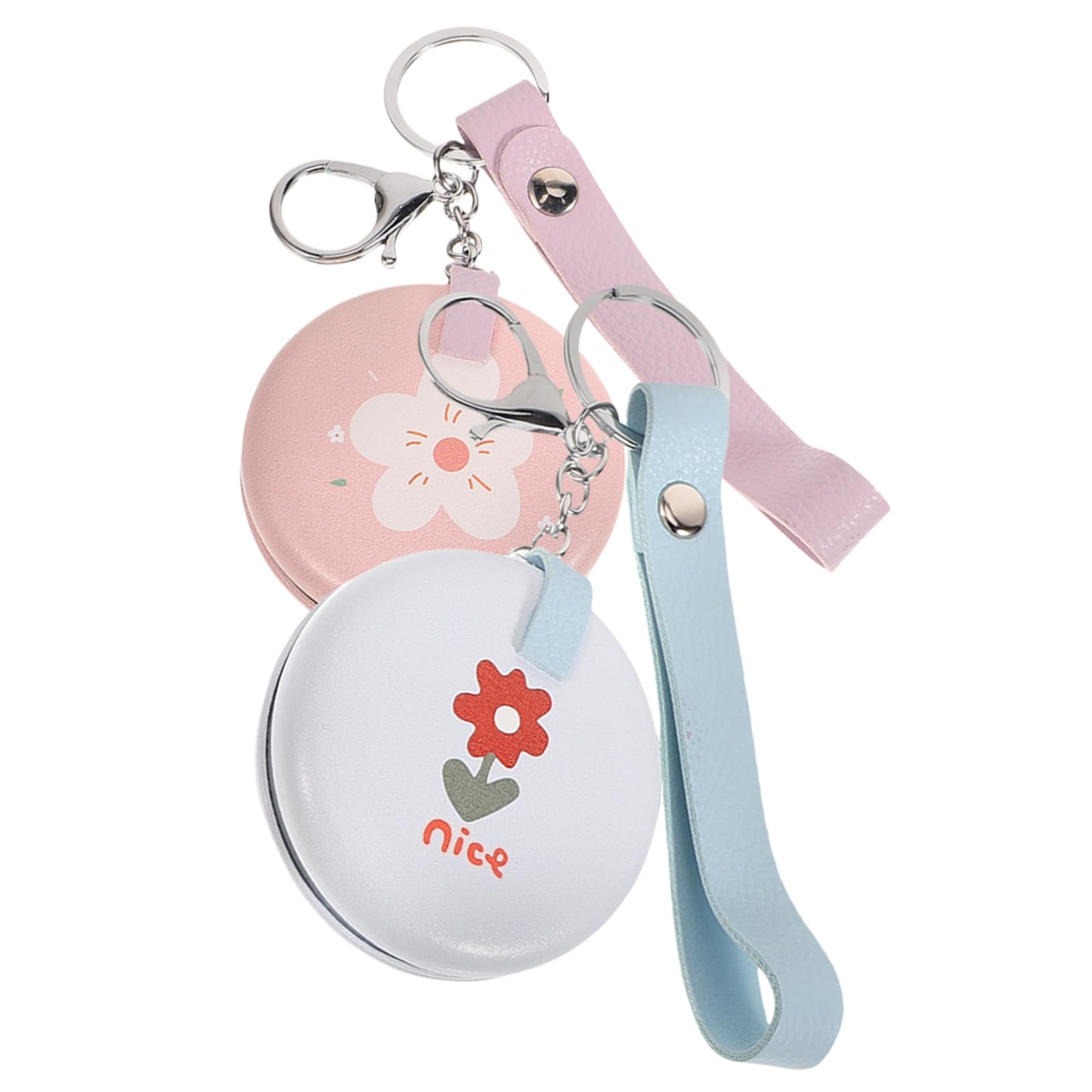 Veemoon Mini Faltspiegel Schlüsselanhänger Kompakter Make Up Für Damen Für Zu Weihnachten Valentinstag Muttertag Reisen Partys