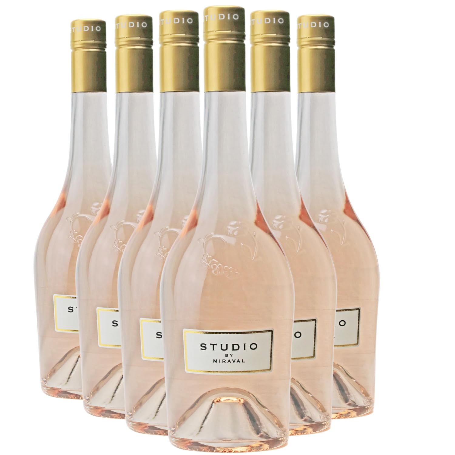 Studio by Miraval rosado 2025 - Miraval - IGP Méditerranée - Provenza - Alpes - Côtes d Azur - Francia - Variedades de uva Cinsault,Grenache,Rolle - 6x75cl