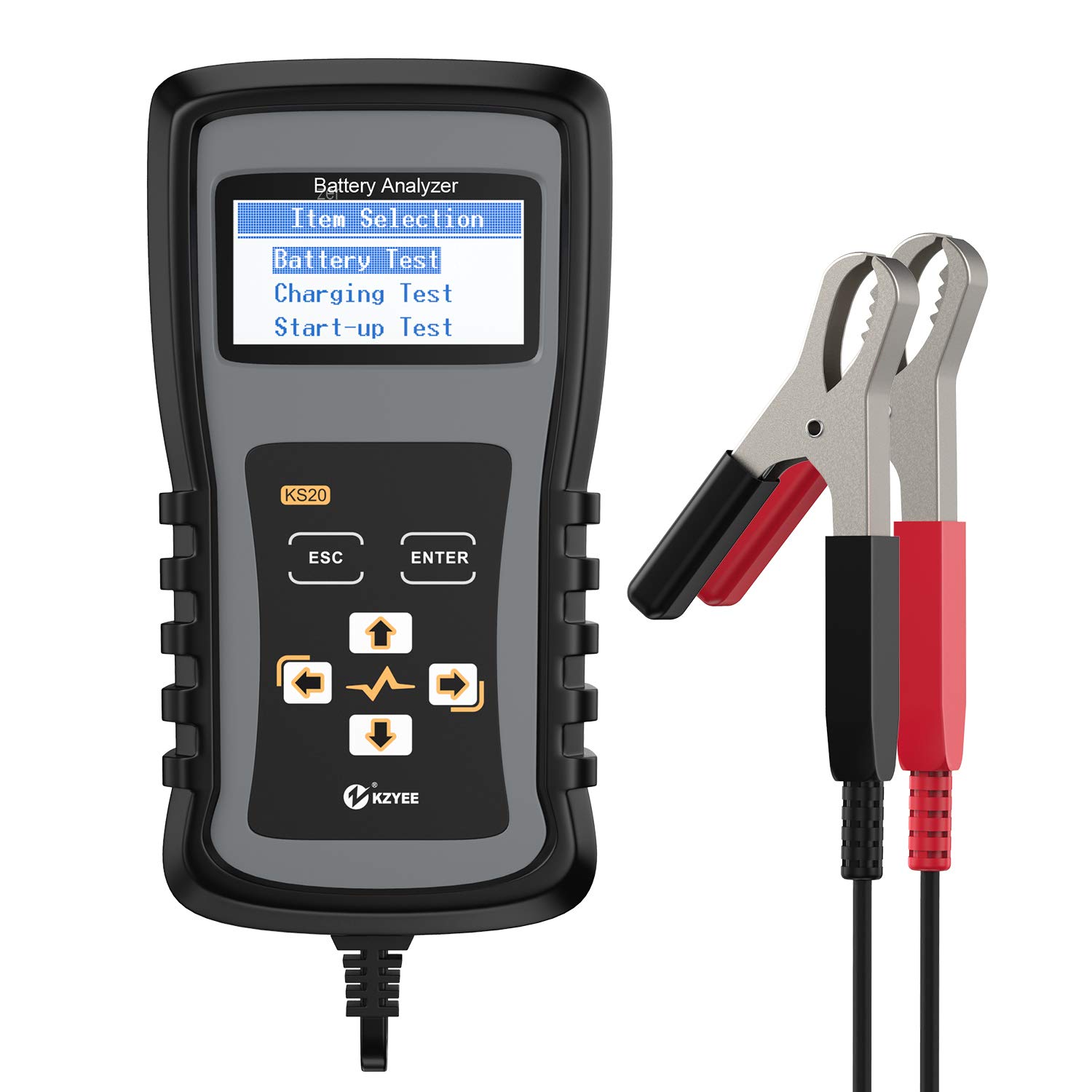 Buy KZYEE KS20 Heavy Duty Truck 24V 12V Car Battery Tester 1002000 CCA