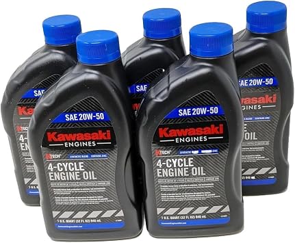 Kawasaki Engines 99969-6298 K-Tech SAE 20W-50 4-Cycle Engine Oil - 5 Quarts
