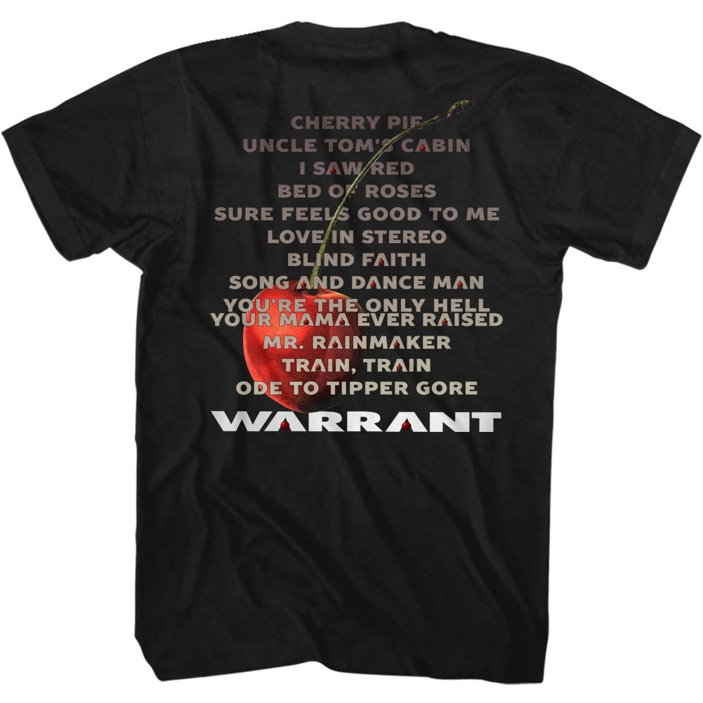 80's WARRANT バンドTシャツ Amazon | Warrant American Glam メタルバンド チェリーパイ