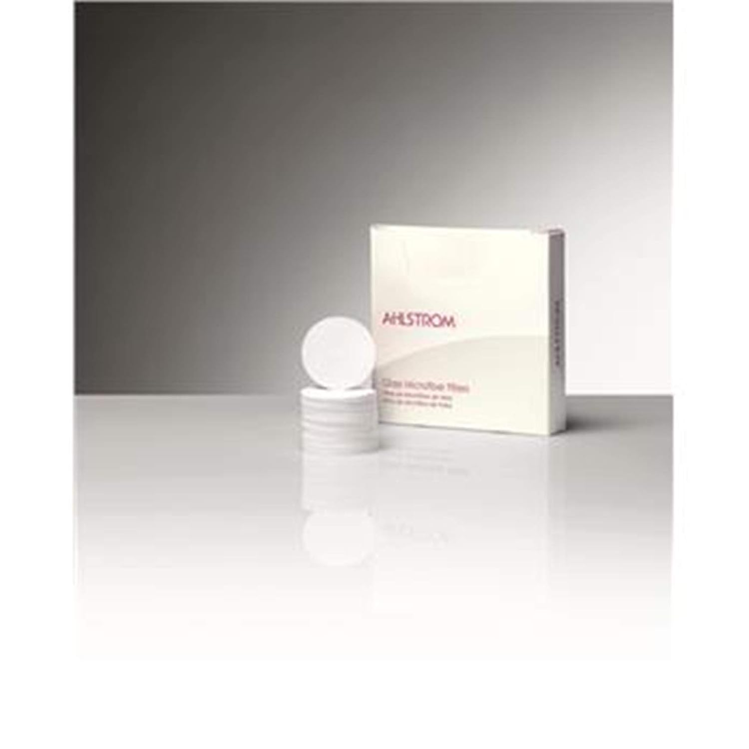 Ahlstrom 1110-0250 Grade 111 Glass Microfiber Filter Paper, 2.5 cm Diameter (Pack of 100)