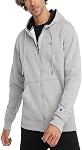 Champion mens Powerblend Full Zip Hoodie