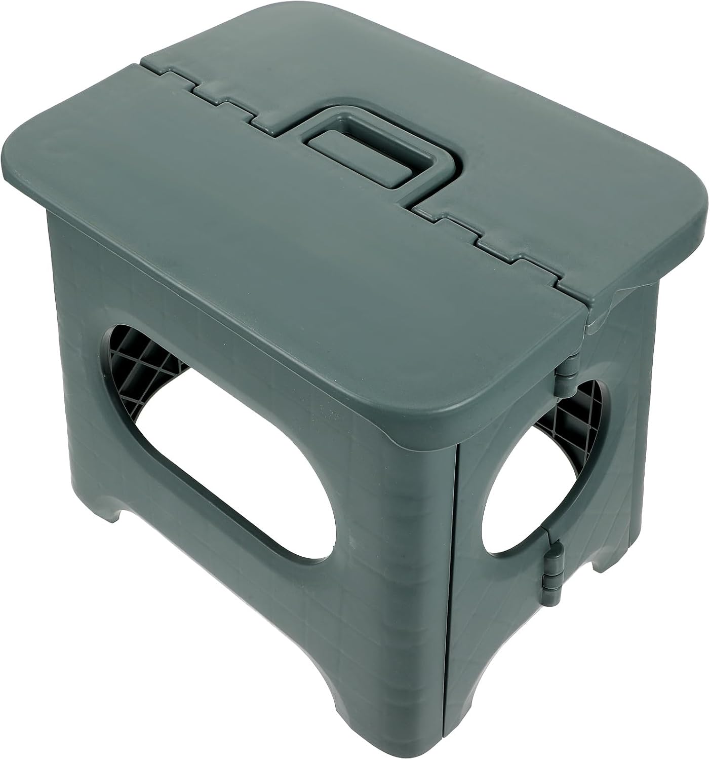 Ciieeo Small Foldable Stool Portable Folding Taboret Solid Color Folding Stool for Home Bathroom Use Compact Lightweight Seating