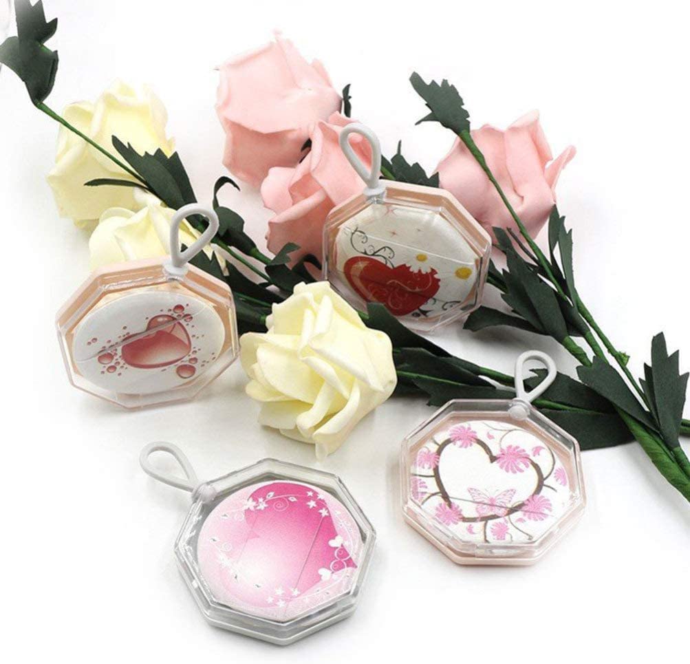 Schwammkissen Puffs, Make-up-Schwamm, Blender, Foundation-Schönheitswerkzeug, 4 Stück Make-up Foundation Puff Baumwolle lose Puderquaste Luftkissen Comestic Schwamm Foundation Applikator mit