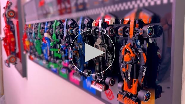 Amazon.com: WETCEAOM F1 Display Wallboard Compatible with Lego F1