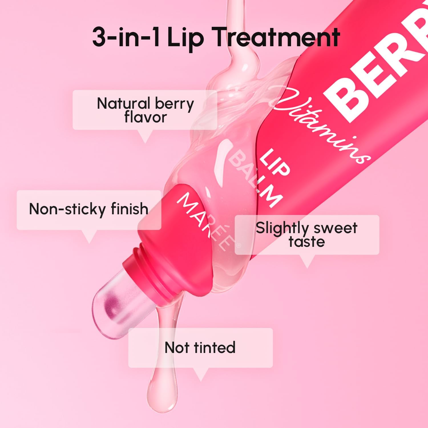 Hidratante de labios - Bálsamo labial hidratante - Bálsamo hidratante para labios Butter Balm Summer Essentials - Tratamiento labial péptido - Hidratante de bálsamo labial para el cuidado de 5