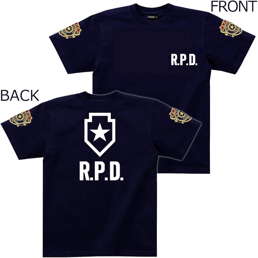 Amazon.co.jp: バイオハザード RE:2 R.P.D. Tシャツ M : ファッション