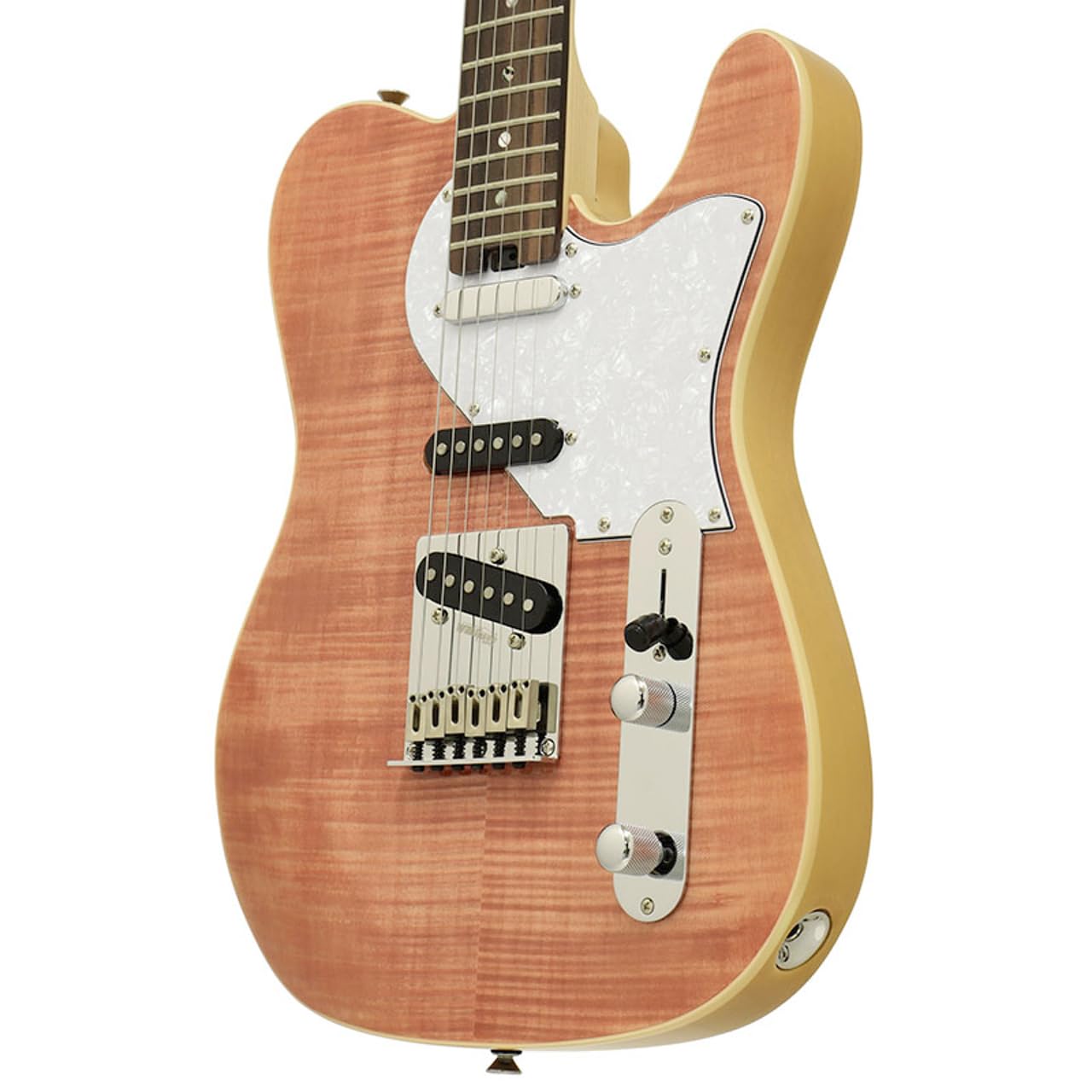 お*ん様 AriaProII エレキギター　615-AE200 AriaProII 615-AE200(B) エレキギター テレキャスタイプ フレイム