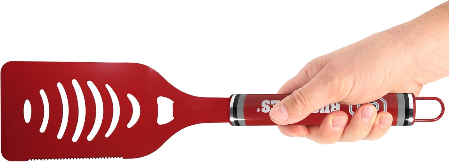 Siskiyou Sports NCAA Ohio St. Buckeyes 3 pc Color BBQ Tools, One Size, Team Colors