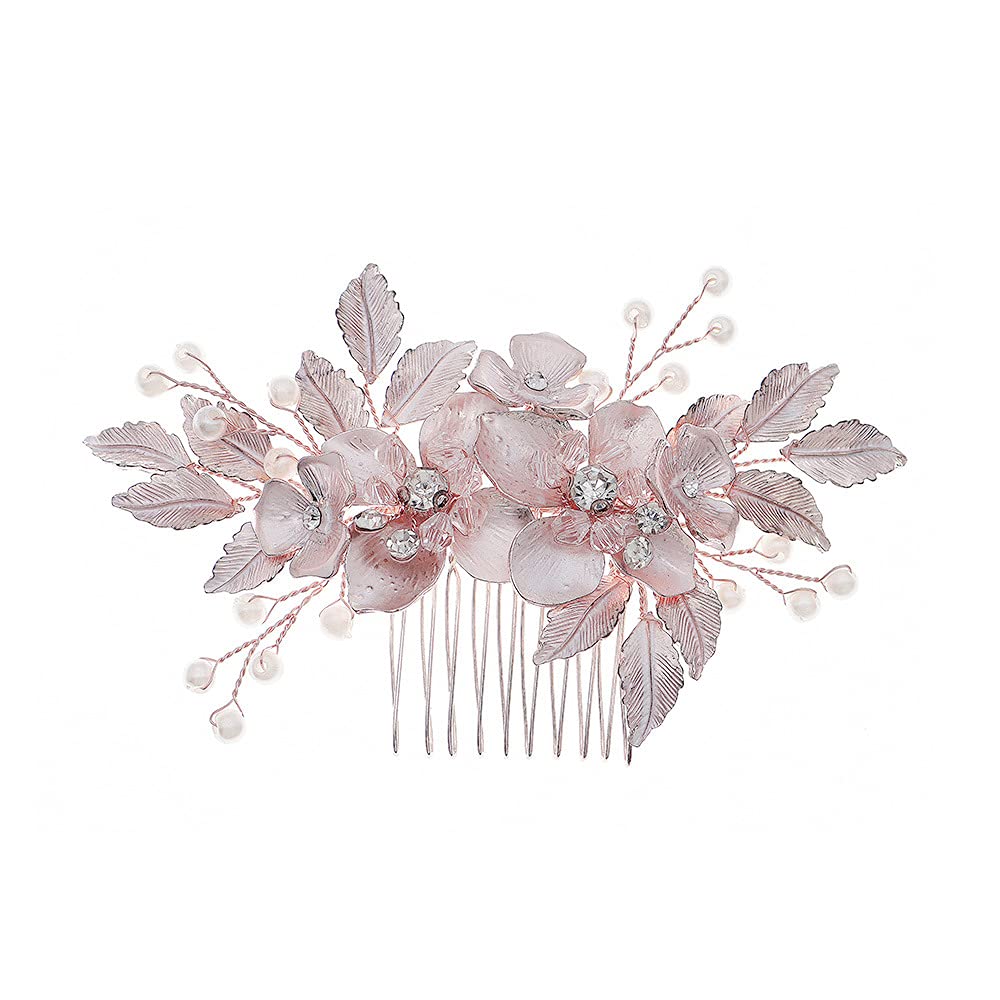 Nupcial Peine Para El Cabello, Accesorios para Pelo Boda, Peine de Horquilla Cristal, Para Fiestas, Tocado de Pelo Nupcial Peine, Sombreros Novia, Damas Honor, Joyas Novia, Accesorios para Cabello