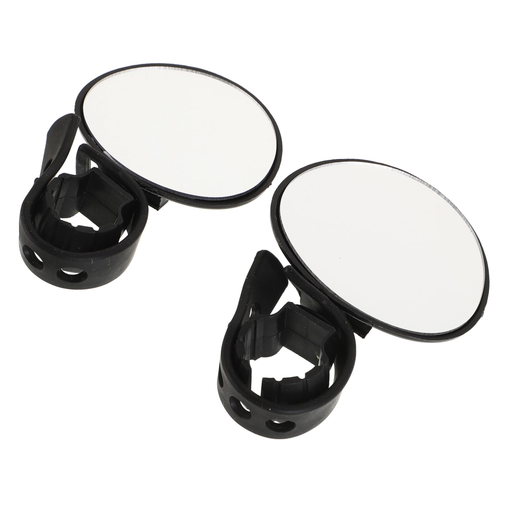 BESPORTBLE 2Pcs Bike Mirrors Handlebar Mounted Rearview Mirrors for Enhanced Safety Easy Installation Shockproof Design Suitable for Mountain Bikes and Cycling