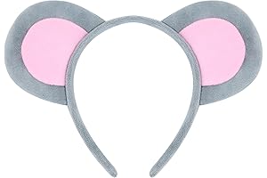 Cute Plush Mouse Ears Headband Animal Ears Headwear