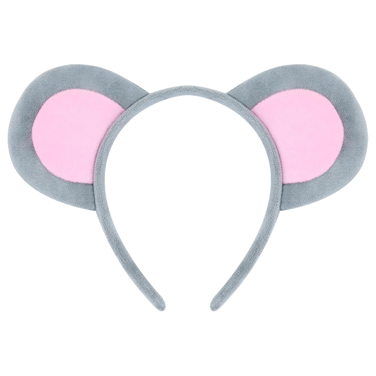 IGMaryBox Mouse Ears Headband Animal Ears Headwear Plush Hairband For Animal Cosplay Cute Party Headwear Halloween Cosplsy Costume Accessories Christmas Cosplay Hairbands